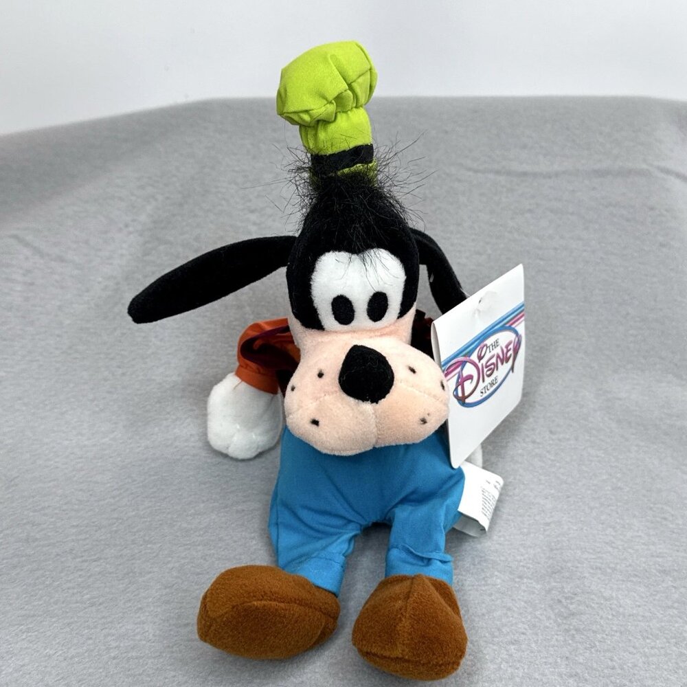 Goofy The Disney Store Mini Bean Bag Plush 9" Stuffed Toy Mickey & Friends